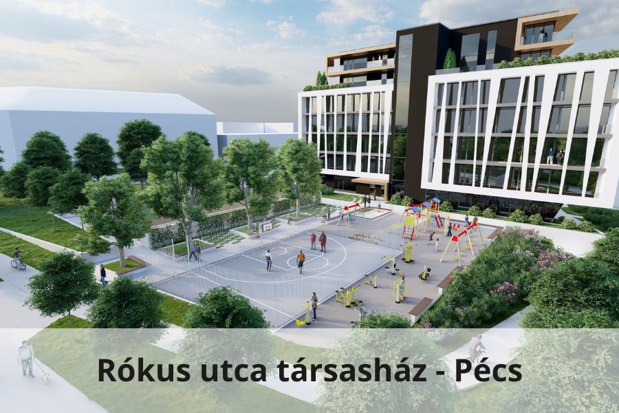 Rókus utca társasház - Pécs