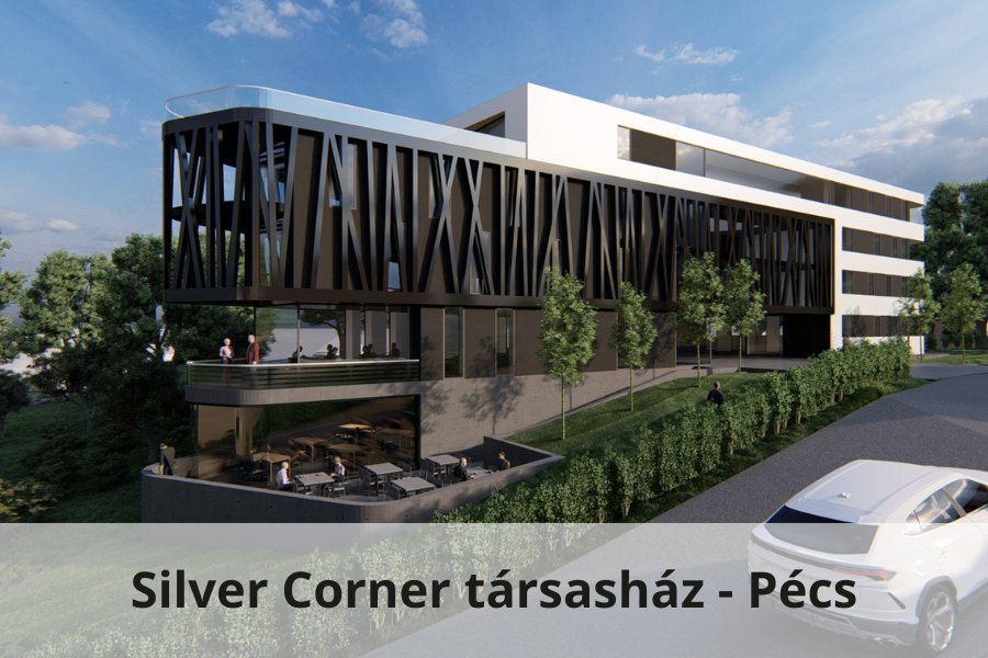 Silver Corner társasház - Pécs