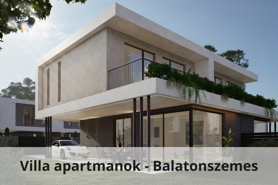 Villa apartmanok - Balatonszemes
